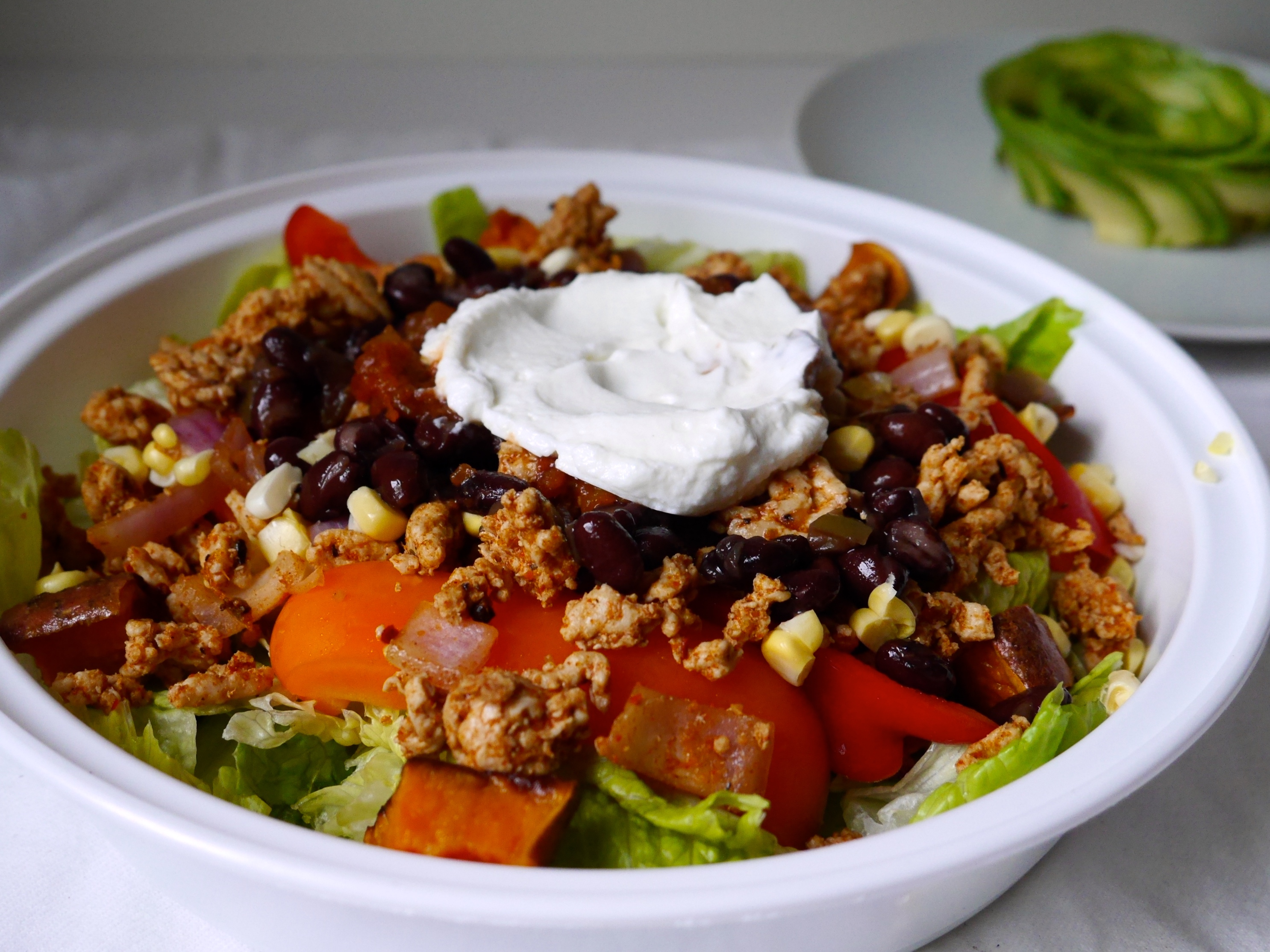 healthy taco salad