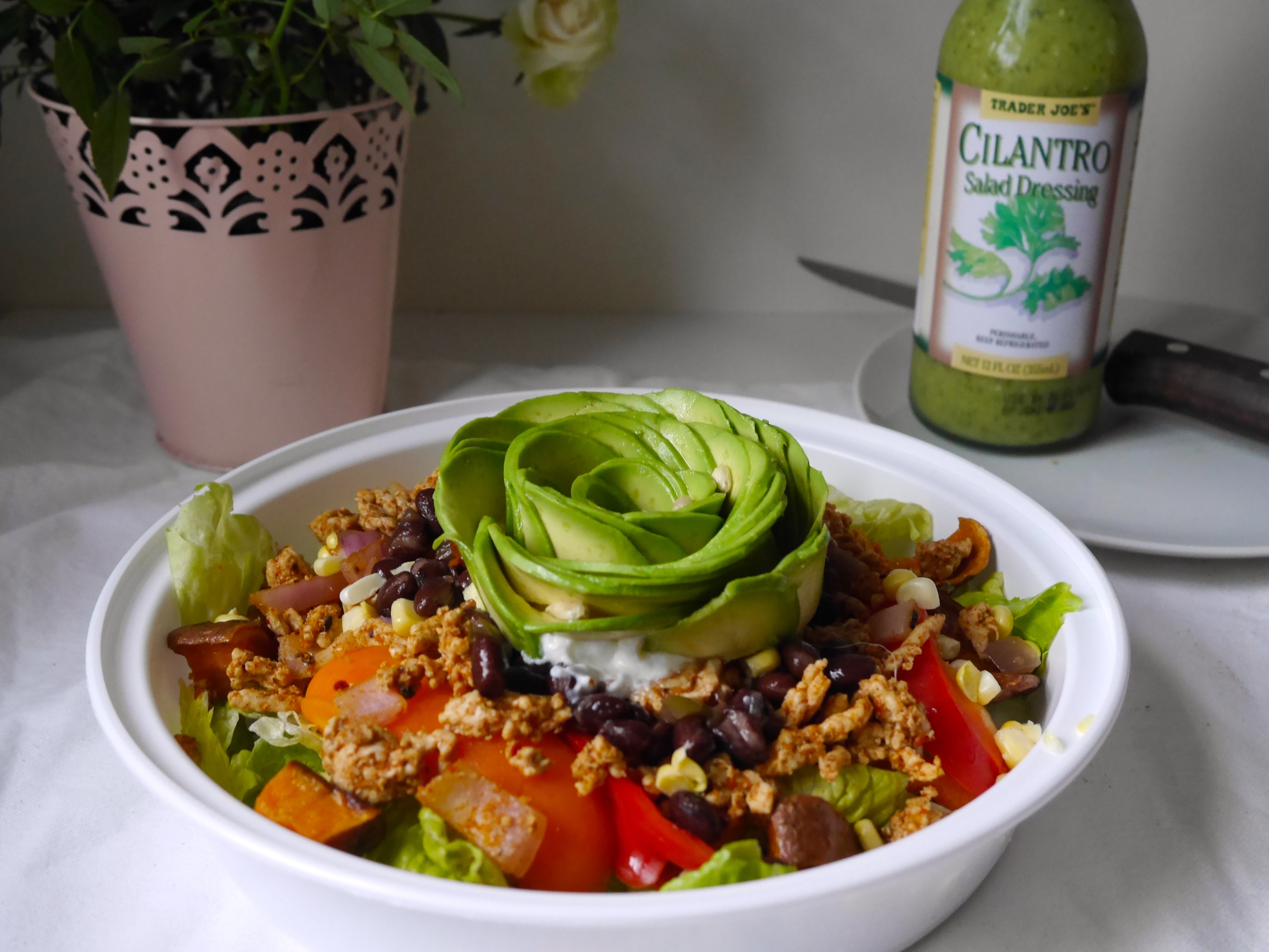 healthy taco salad