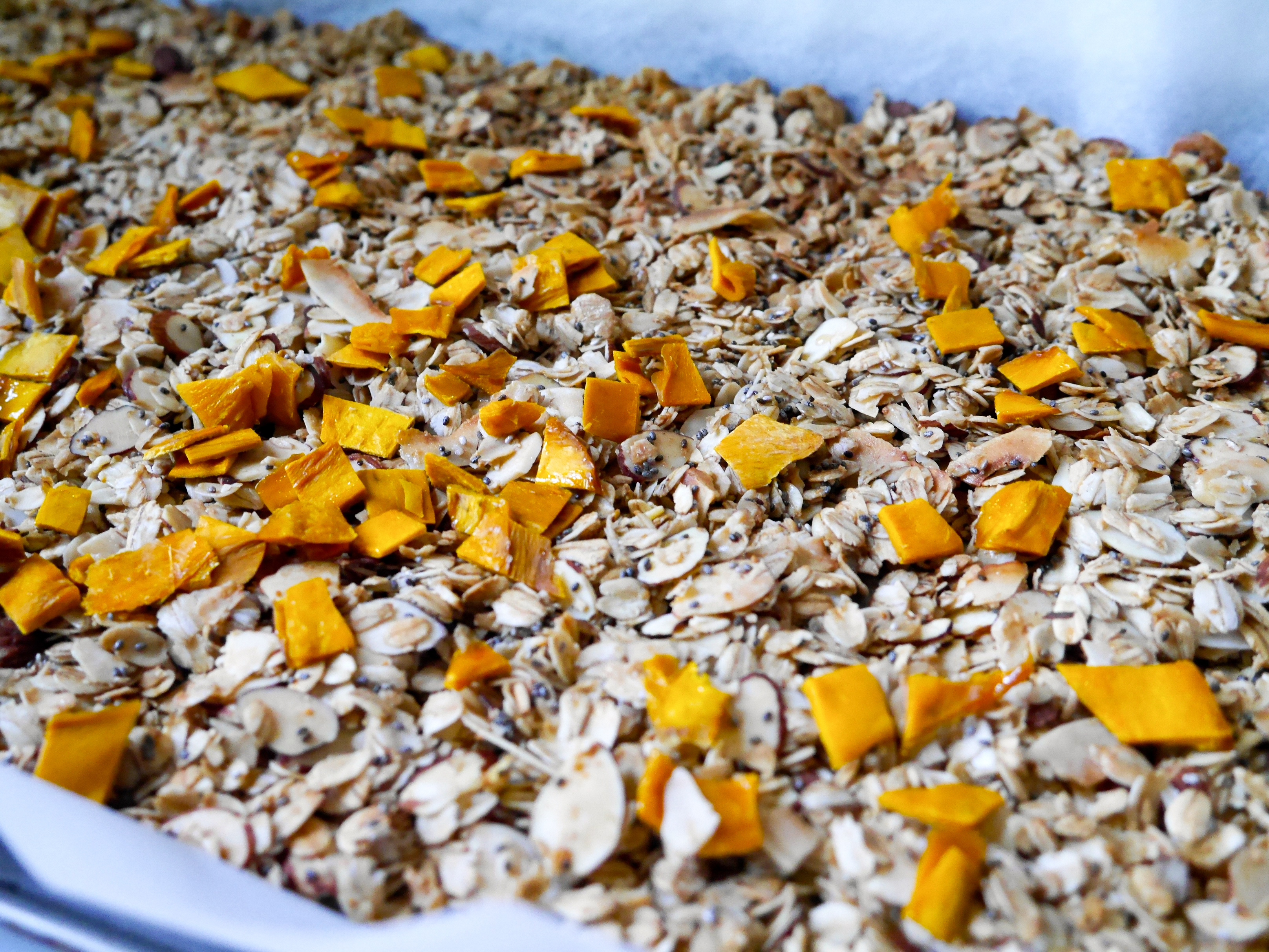 Summer Mango Coconut Granola