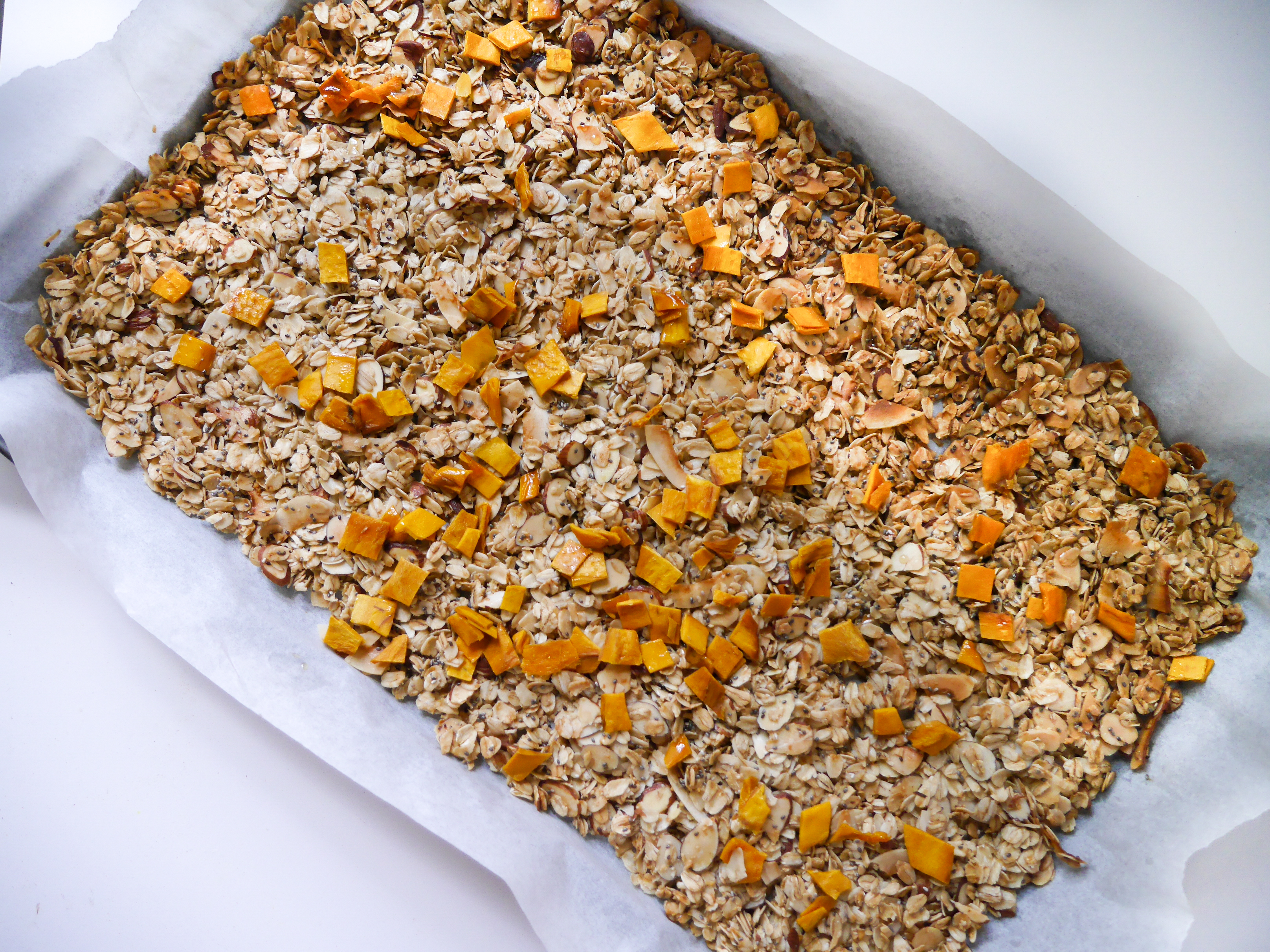 Summer Mango Coconut Granola