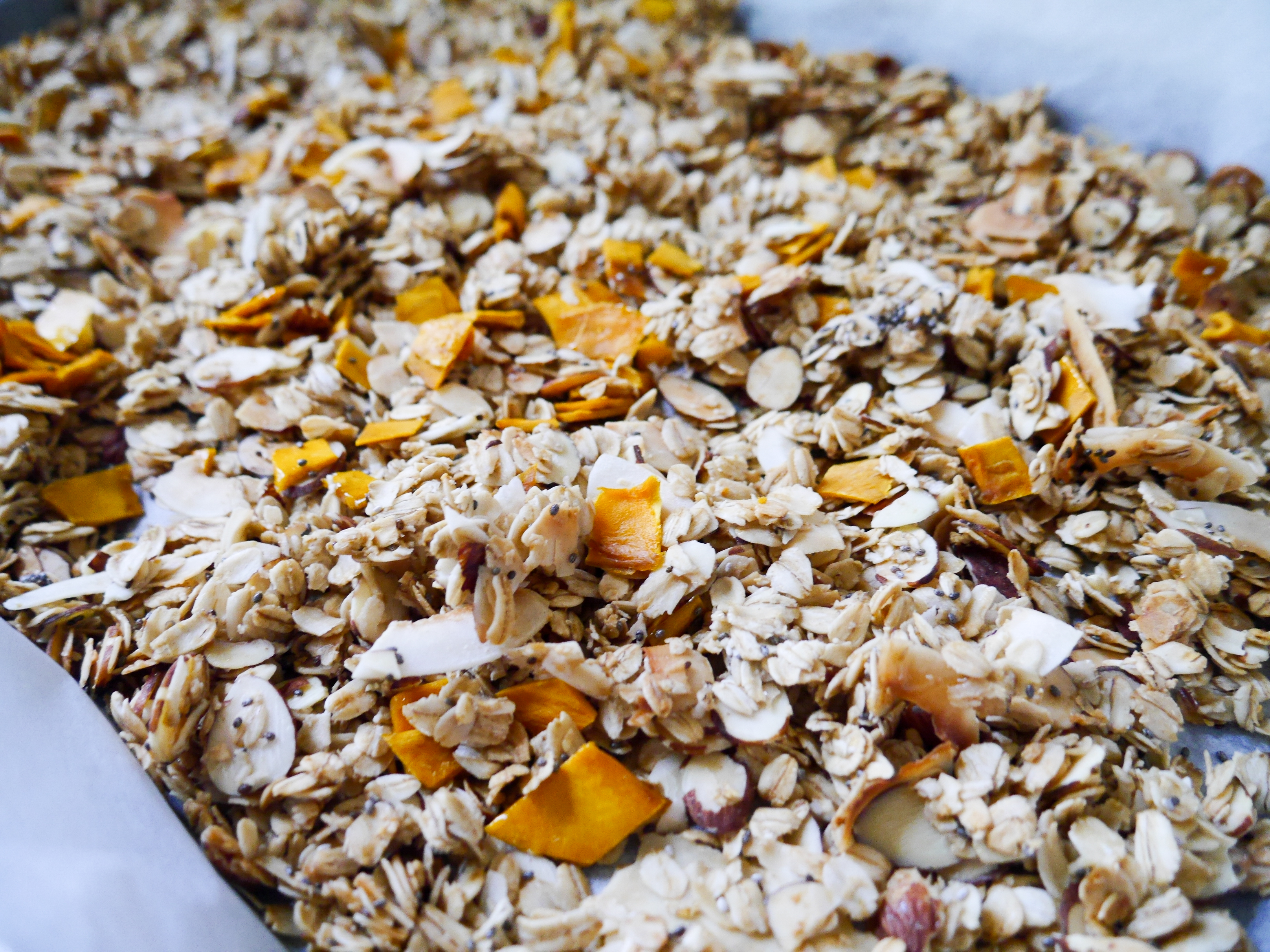 Summer Mango Coconut Granola