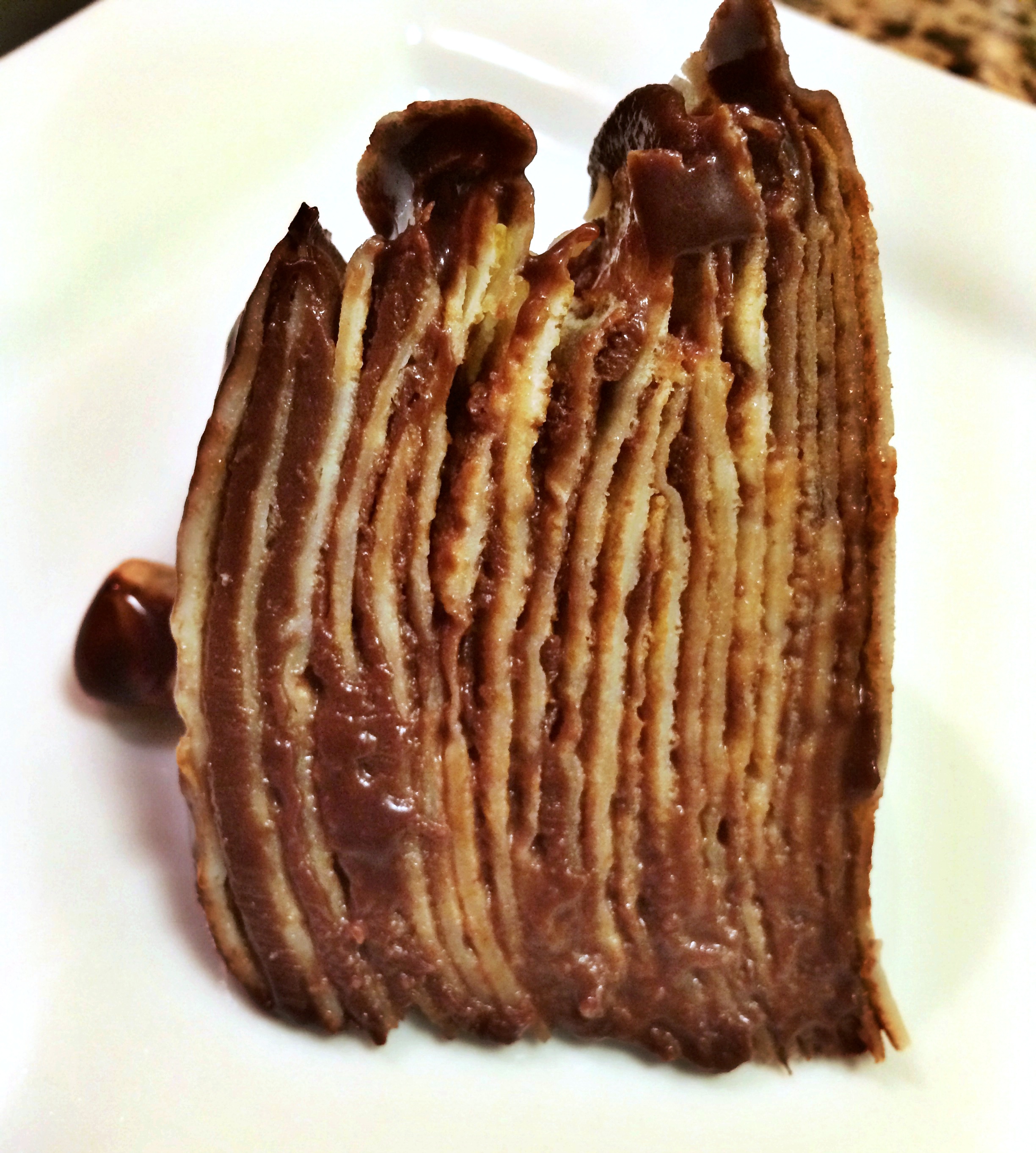 Chocolate Hazelnut Crepe Cake Whisked Away
